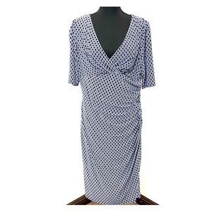 Ralph Lauren Faux Wrap Dress, Size 14